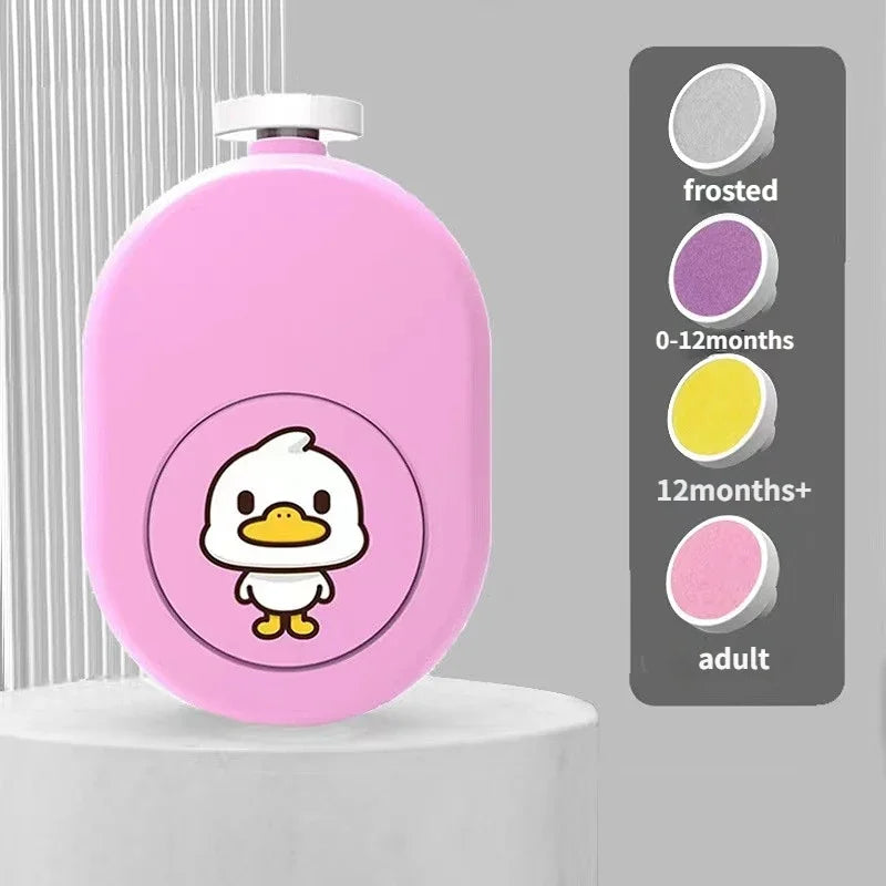 Baby Electric Nail Trimmer & Polisher Kit – Safe & Gentle Nail Care for Newborns