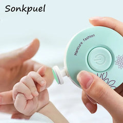 Baby Electric Nail Trimmer & Polisher Kit – Safe & Gentle Nail Care for Newborns